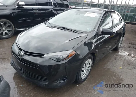 2017 Toyota Corolla Le из США, поврежденный, VIN 2T1BURHE0HC917538
